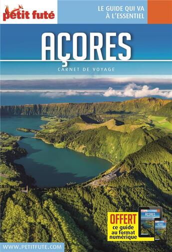 Couverture du livre « GUIDE PETIT FUTE ; CARNETS DE VOYAGE : Açores » de Collectif Petit Fute aux éditions Le Petit Fute