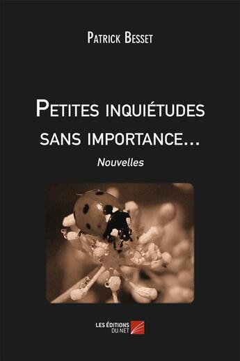 Couverture du livre « Petites inquiétudes sans importance... » de Patrick Besset aux éditions Editions Du Net