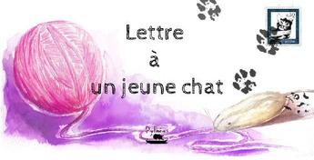 Couverture du livre « Lettre à un jeune chat » de Ludovic Iacovo aux éditions Pytheas