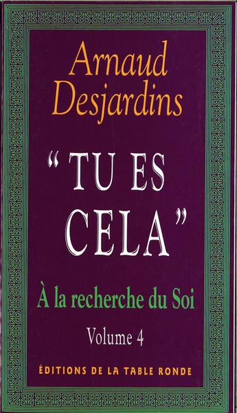 Couverture du livre « A la recherche du soi - iv - 