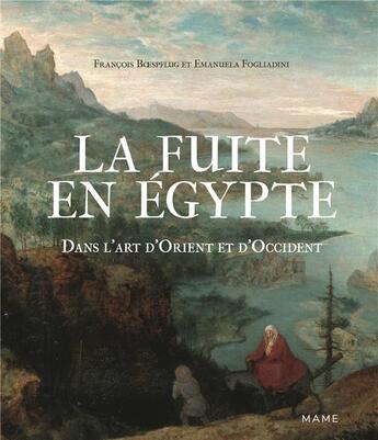 Couverture du livre « La fuite en Egypte ; dans l'art d'Orient et d'Occident » de Francois Boespflug et Emanuela Fogliadini aux éditions Mame