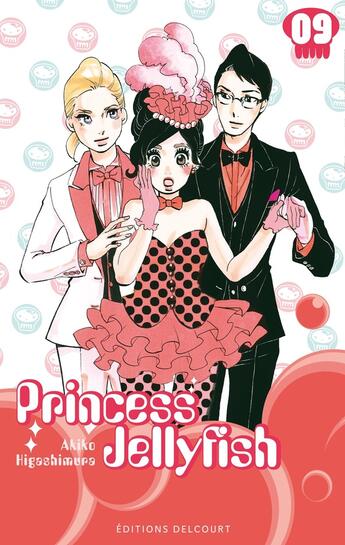 Couverture du livre « Princess Jellyfish Tome 9 » de Akiko Higashimura aux éditions Delcourt