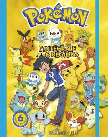 Couverture du livre « Pokémon ; l'intégrale des 6 régions » de  aux éditions Les Livres Du Dragon D'or