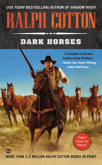 Couverture du livre « Dark Horses » de Cotton Ralph aux éditions Penguin Group Us