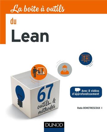 Couverture du livre « La boîte à outils : du lean » de Radu Demetrescoux aux éditions Dunod