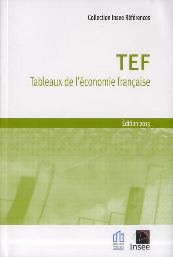 Couverture du livre « Tableaux de l'économie française (édition 2013) » de  aux éditions Insee