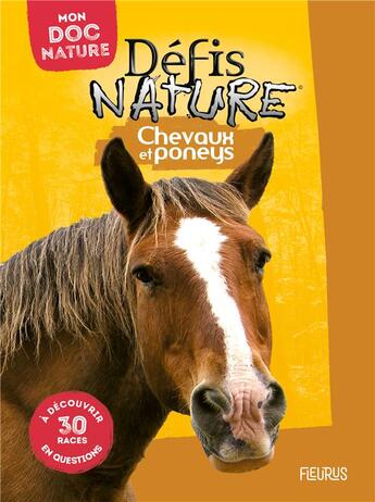 Couverture du livre « Chevaux et poneys » de Emmanuelle Figueras aux éditions Fleurus