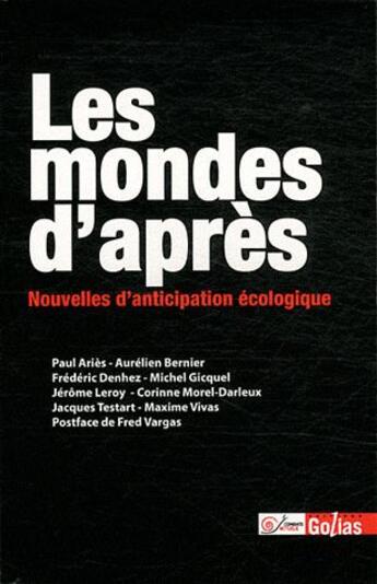 Couverture du livre « Les mondes d'après » de  aux éditions Golias