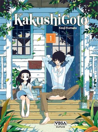 Couverture du livre « Kakushigoto Tome 1 » de Kuji Kumeta aux éditions Vega Dupuis