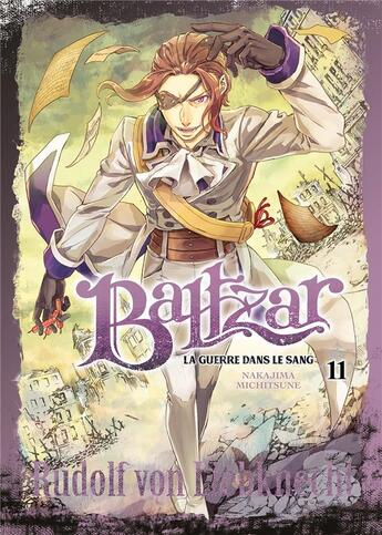 Couverture du livre « Baltzar ; la guerre dans le sang Tome 11 » de Michitsune Nakajima aux éditions Meian