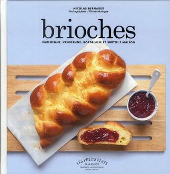 Couverture du livre « Brioches » de M Bernardet aux éditions Marabout