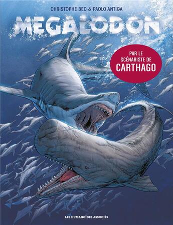 Couverture du livre « Mégalodon » de Christophe Bec et Paolo Antiga aux éditions Humanoides Associes