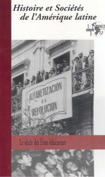 Couverture du livre « Le siecle des etats educateurs - vol12 » de  aux éditions L'harmattan