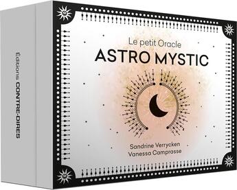 Couverture du livre « Le petit oracle Astro Mystic » de Sandrine Verrycken et Vanessa Camprasse aux éditions Contre-dires