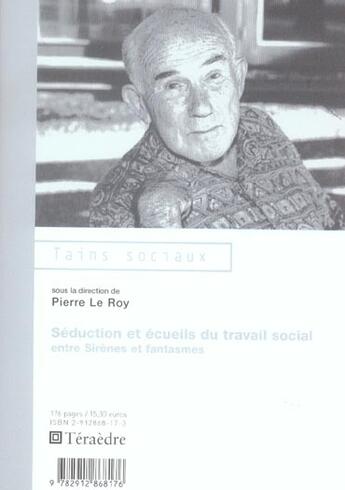 Couverture du livre « Séduction et écueils du travail social » de  aux éditions Teraedre