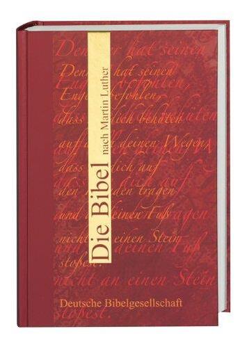 Couverture du livre « Die bibel - bible en allemand version m. luther, protestante » de  aux éditions Bibli'o