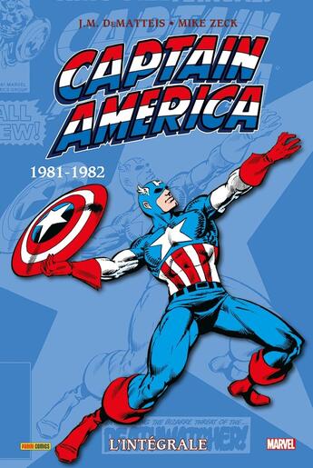 Couverture du livre « Captain America : L'intégrale 1981-1982 (T15) » de Mike Zeck et J.M. Dematteis et Gene Colan aux éditions Panini