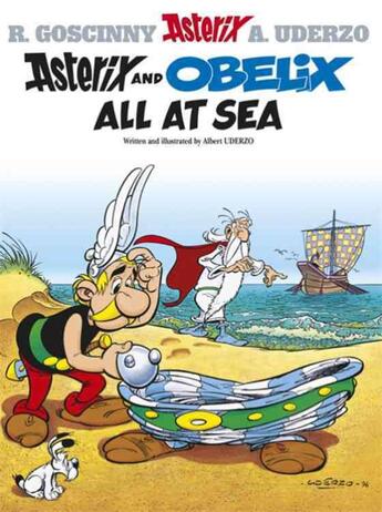 Couverture du livre « ASTERIX AND OBELIX ALL AT SEA » de Albert Uderzo aux éditions Orion Publishing Group