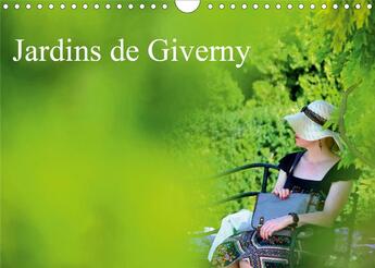 Couverture du livre « Jardins de Giverny (Calendrier mural 2020 DIN A4 horizontal) ; Palette de plantes qui composent les jardins de Giverny (Calendrier mensuel, 14 Pages ) » de Patrice Thebault aux éditions Calvendo