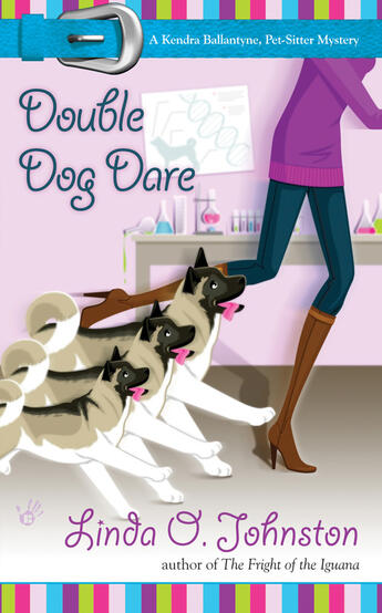 Couverture du livre « Double Dog Dare » de Linda O. Johnston aux éditions Penguin Group Us