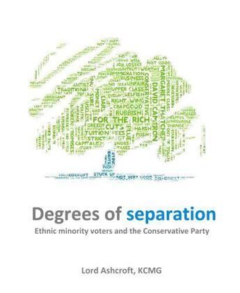 Couverture du livre « Degrees of Separation » de Ashcroft Michael aux éditions Biteback Publishing Digital