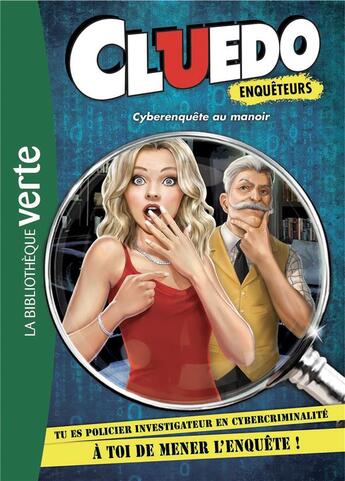 Couverture du livre « Cluedo enquêteurs t.1 ; cyberenquête au manoir » de  aux éditions Hachette Jeunesse