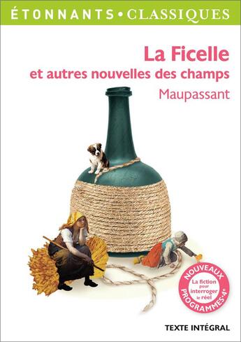 Couverture du livre « La ficelle et autres nouvelles des champs » de Guy de Maupassant aux éditions Flammarion