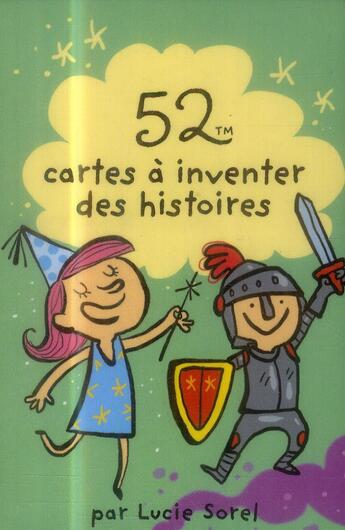 Couverture du livre « 52 cartes à inventer des histoires » de  aux éditions Editions 365