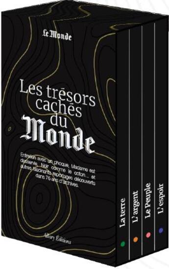 Couverture du livre « Les trésors cachés du monde » de  aux éditions Allary