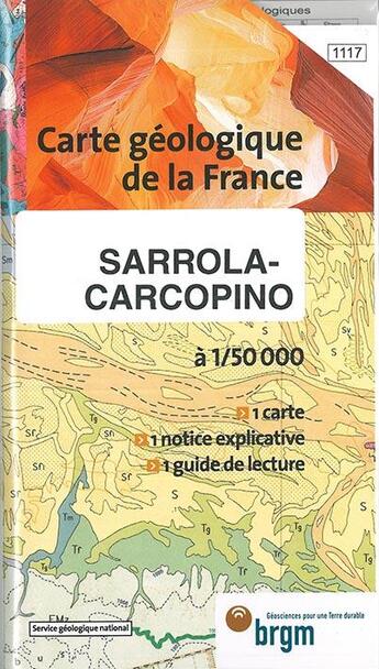 Couverture du livre « Sarrola-carcopino » de  aux éditions Brgm