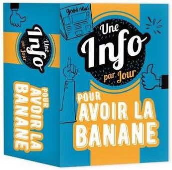 Couverture du livre « Une info par jour pour avoir la banane (édition 2022) » de  aux éditions Hugo Image