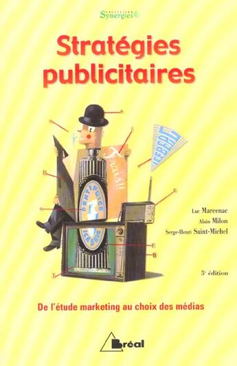 Couverture du livre « Strategies publicitaires (synergies) » de Marcenac aux éditions Breal