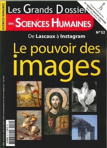 Couverture du livre « Sciences humaines gd n 52 le pouvoir des images septembre/octobre/novembre 2018 » de  aux éditions Sciences Humaines