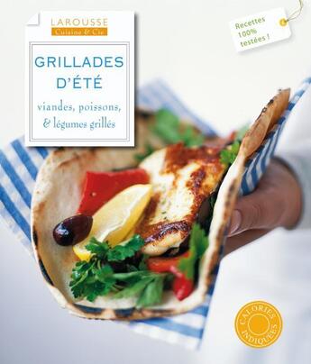 Couverture du livre « Grillades d'été » de  aux éditions Larousse