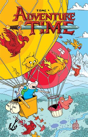 Couverture du livre « Adventure time t.4 » de Shelly Paroline et Ryan North aux éditions Urban Comics