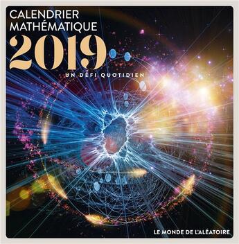 Couverture du livre « Calendrier mathématique (édition 2019) » de Rechtman Bulajich. aux éditions Pu De Grenoble