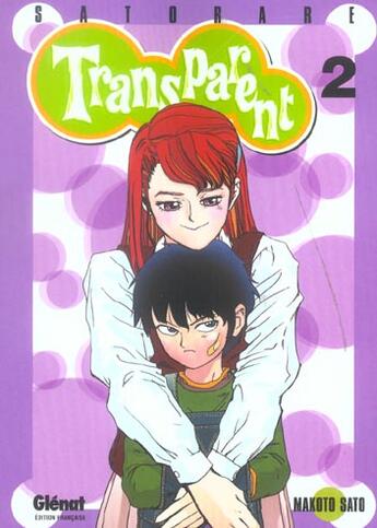 Couverture du livre « Transparent t.2 » de Makoto Sato aux éditions Glenat