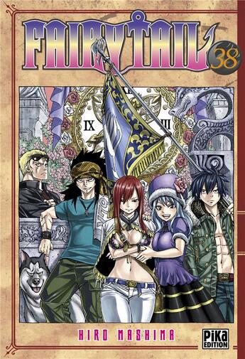 Couverture du livre « Fairy Tail Tome 38 » de Hiro Mashima aux éditions Pika