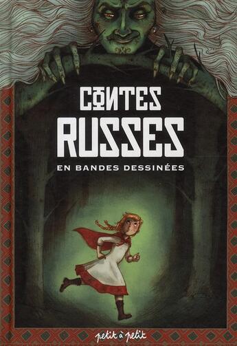 Couverture du livre « Contes russes en bandes dessinées » de  aux éditions Petit A Petit