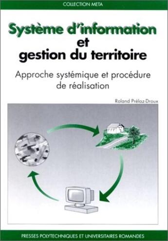 Couverture du livre « Syst d'info gestion terri » de Prelaz aux éditions Ppur