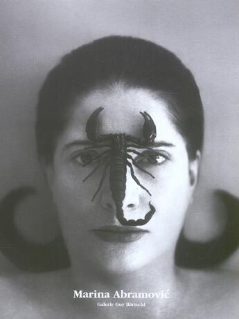 Couverture du livre « Marina Abramovic » de James Westcott aux éditions Geraldine Martin