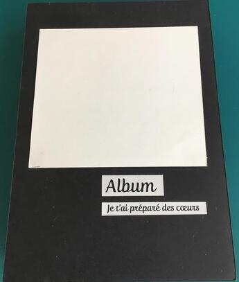 Couverture du livre « Je t'ai préparé des coeurs » de Mars Anne aux éditions Martine's