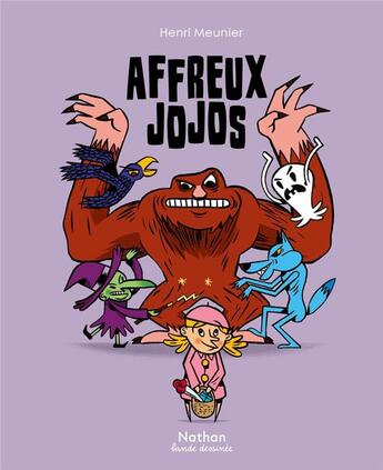 Couverture du livre « Affreux jojos » de Henri Meunier aux éditions Nathan