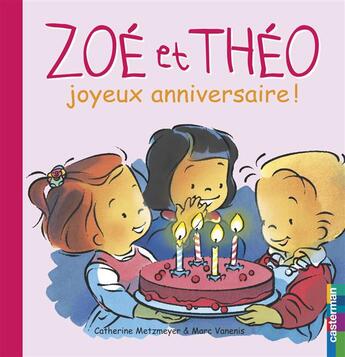 Couverture du livre « Zoé et Théo Tome 8 » de Metzmeyer/Vanenis aux éditions Casterman