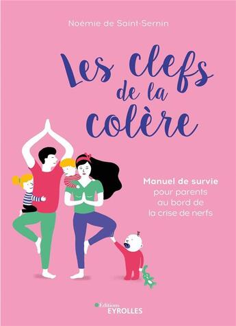 Couverture du livre « Les clefs de la colère » de Noemie De Saint-Sernin aux éditions Eyrolles