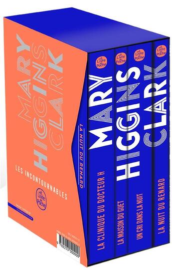 Couverture du livre « Les incontournables (coffret 4 titres) » de Mary Higgins Clark aux éditions Le Livre De Poche