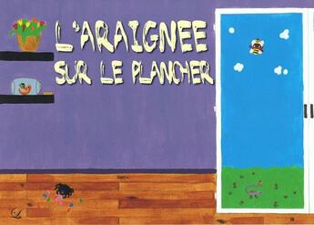 Couverture du livre « L'araignée sur le plancher » de Lola Bodin aux éditions Mk67