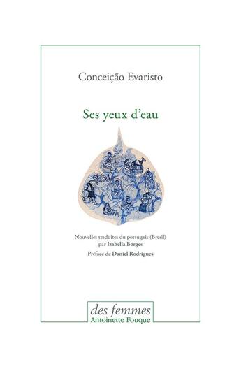 Couverture du livre « Ses yeux d'eau » de Conceicao Evaristo aux éditions Des Femmes