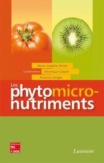 Couverture du livre « Les phytomicronutriments » de Strigler/Coxam aux éditions Tec Et Doc