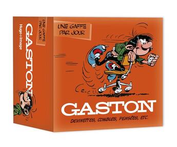 Couverture du livre « Une gaffe par jour Gaston (édition 2019) » de  aux éditions Hugo Image